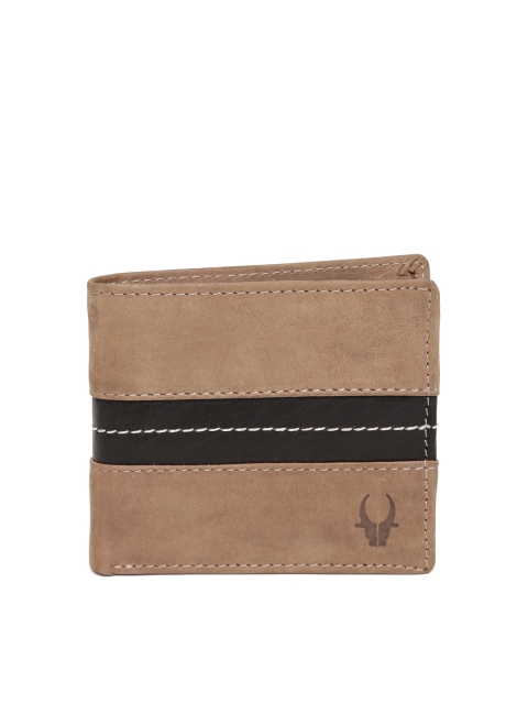 

WildHorn Men Brown Leather Wallet