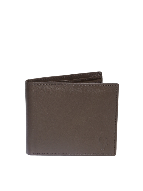 

WildHorn Men Brown Leather Wallet