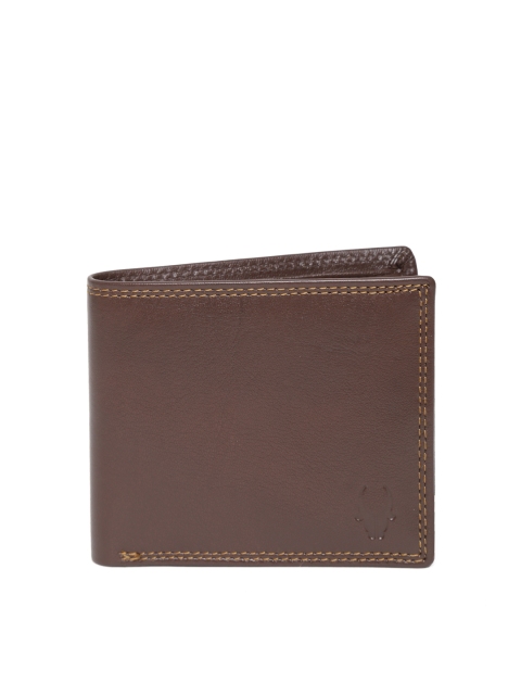

WildHorn Men Brown Leather Wallet