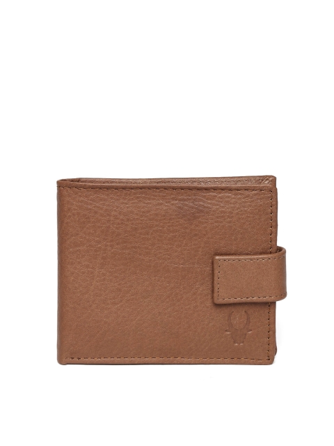 

WildHorn Men Brown Leather Wallet