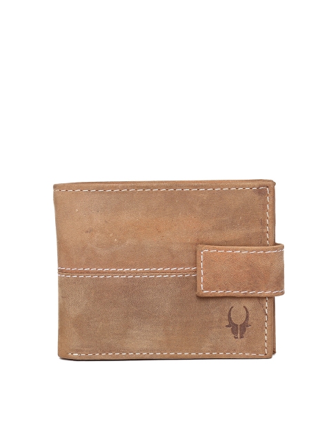 

WildHorn Men Brown Leather Wallet