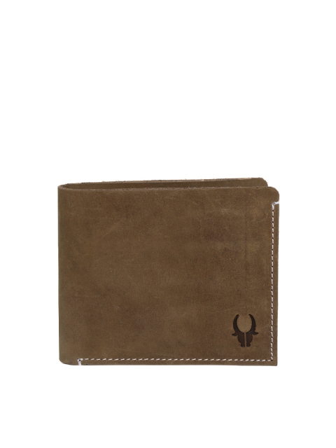 

WildHorn Men Mushroom Brown Leather Wallet