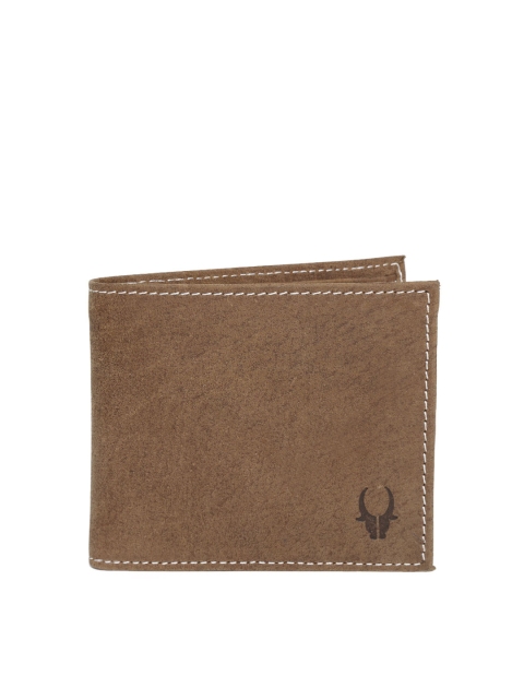 

WildHorn Men Mushroom Brown Leather Wallet