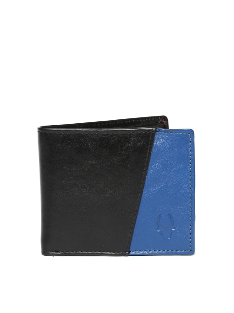 

WildHorn Men Black Leather Wallet