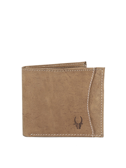

WildHorn Men Brown Leather Wallet