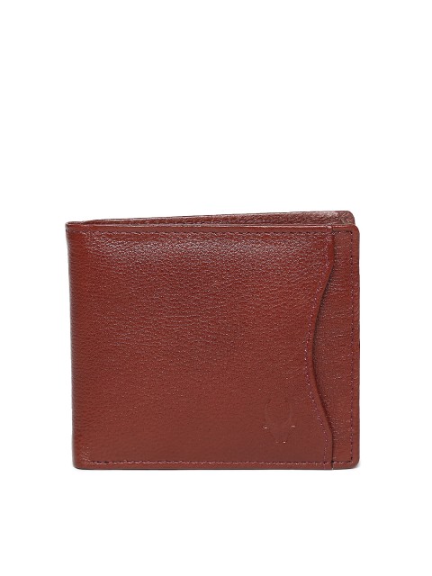 

WildHorn Men Brown Leather Wallet