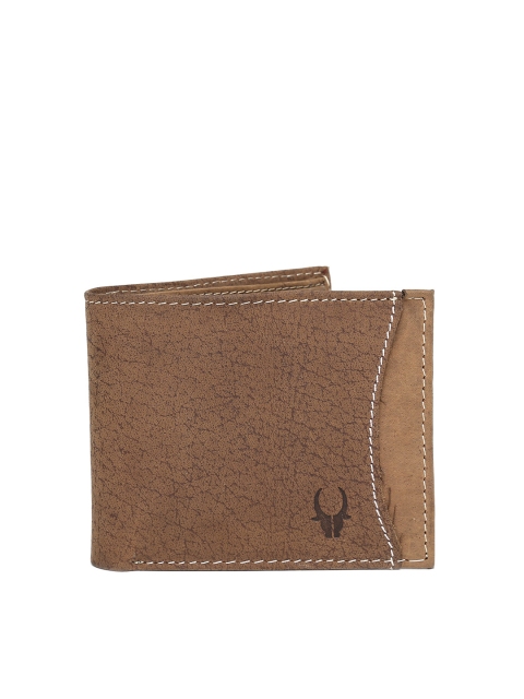

WildHorn Men Brown Leather Wallet