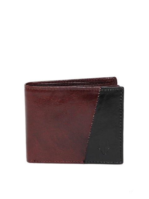 

WildHorn Men Dark Brown Leather Wallet