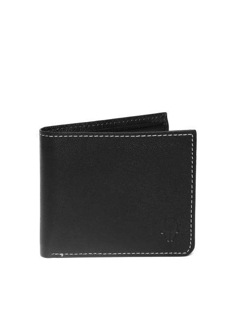 

WildHorn Men Black Leather Wallet