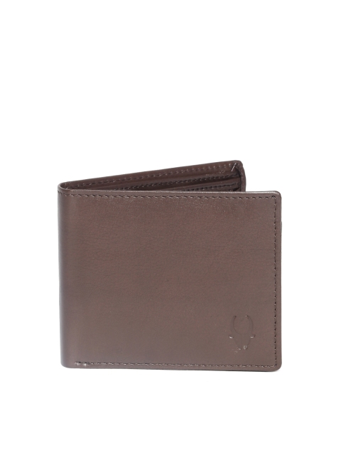 

WildHorn Men Brown Leather Wallet