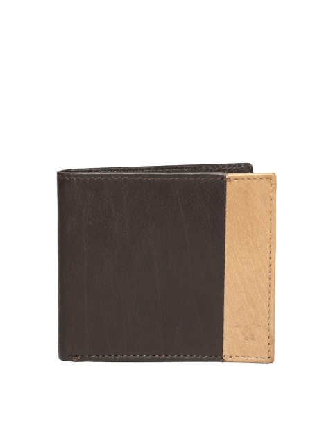 

WildHorn Men Coffee Brown Leather Wallet