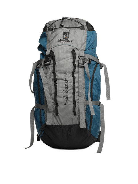 

Wildcraft Unisex Blue & Grey Rucksack