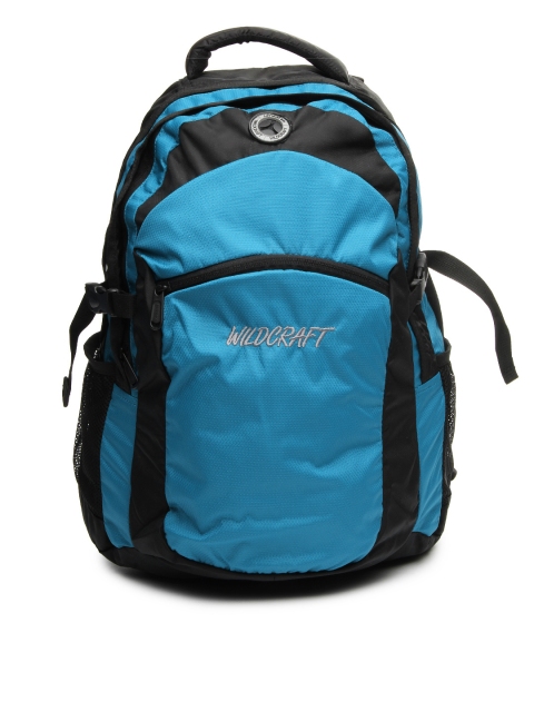 

Wildcraft Unisex Blue & Black Laptop Backpack