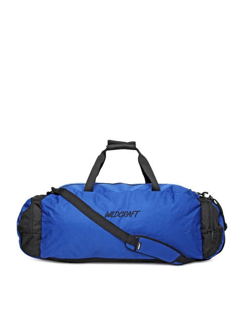 

Wildcraft Unisex Blue & Black Duffel Bag