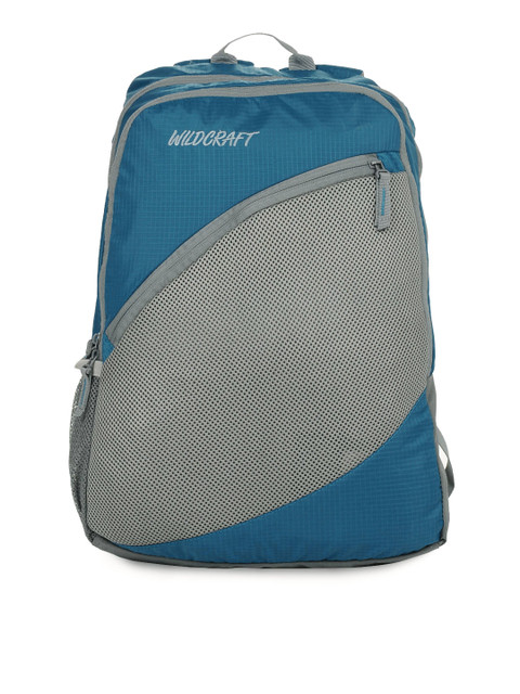 

Wildcraft Unisex Blue & Grey Laptop Backpack