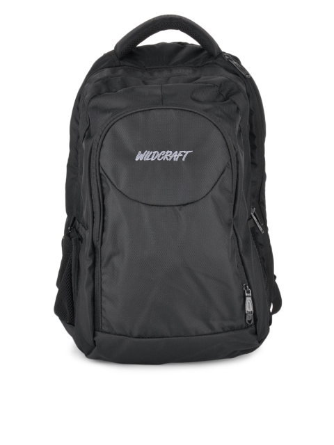 

Wildcraft Unisex Black Revolution Backpack