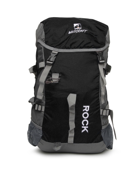 

Wildcraft Unisex Black Rock Backpack