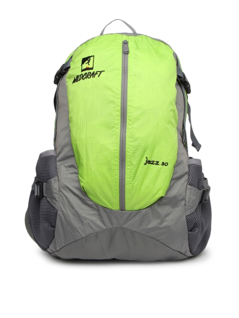 

Wildcraft Unisex Green & Grey Backpack