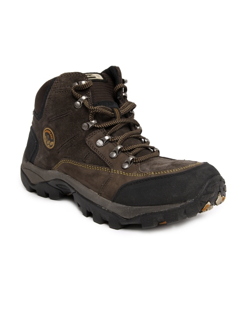 

Woodland Men Brown Leather Casual Shoes