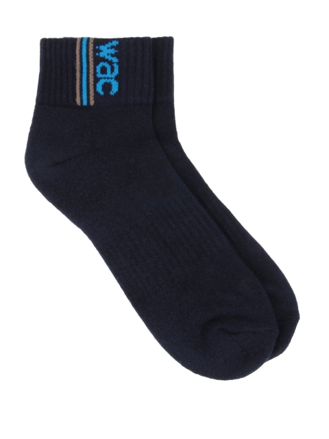 

Wrangler Men Navy Ankle Length Socks, Navy blue