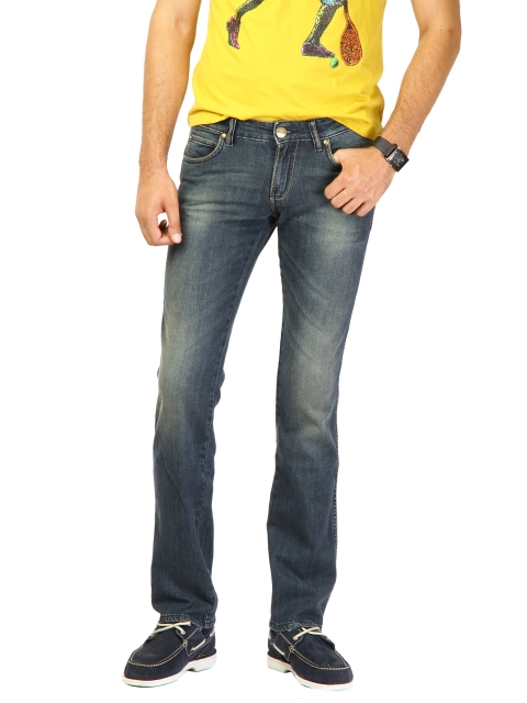 

Wrangler Men Blue Floyd Jeans, Na