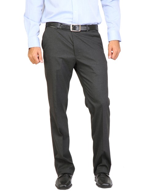 

Arrow Men Autoflex Charcoal Trousers