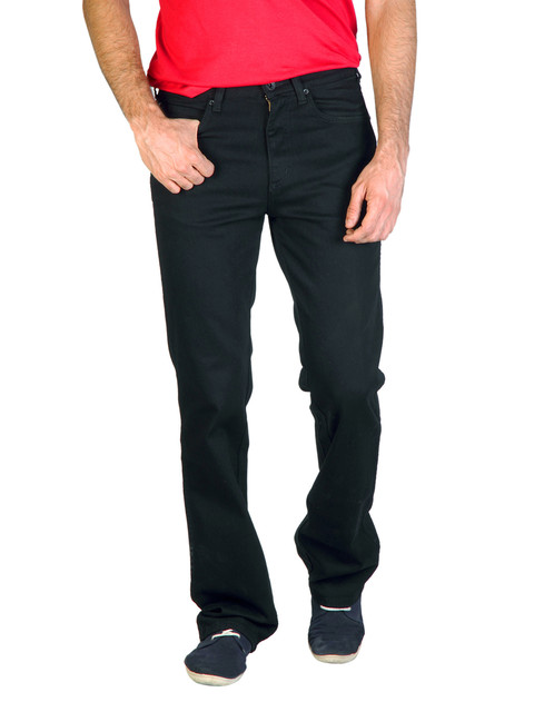 

Wrangler Men Black Texas Jeans, Na