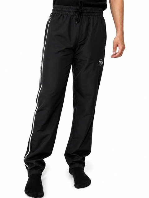 Black Brand Logo Training Track Pants