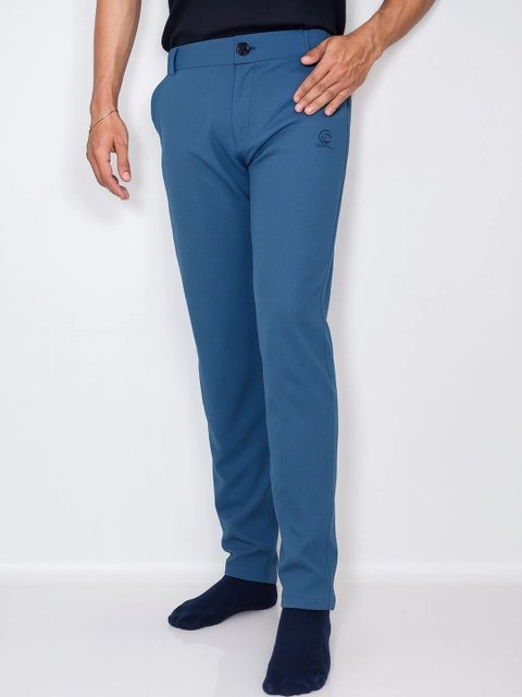 Blue Casual Trousers