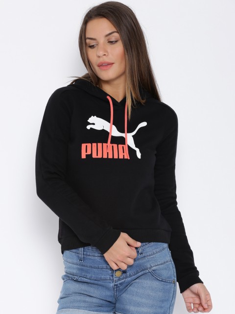 puma sweatshirts myntra