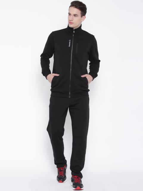 black reebok tracksuit