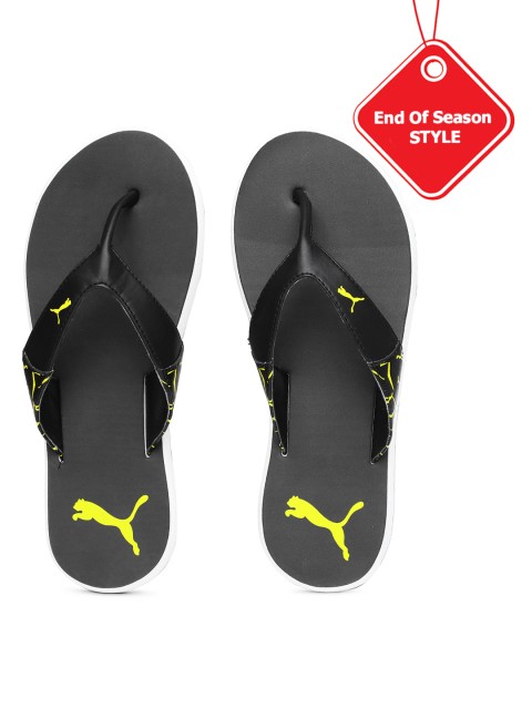 puma flip flops myntra