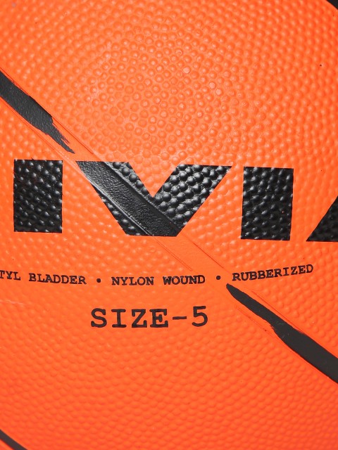 Buy Nivia Unisex Orange Encounter Printed Basketball Basketball