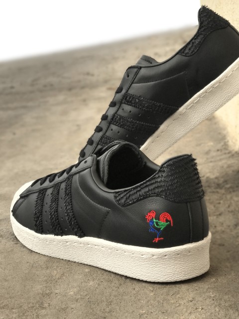 superstar 80s men Black