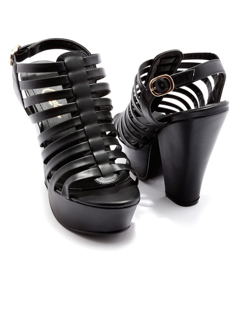 Buy Candie's New York Women Black Heels 