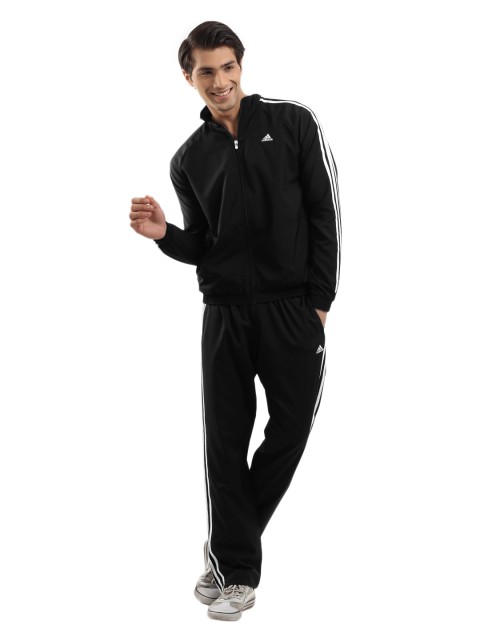 mens black adidas tracksuit