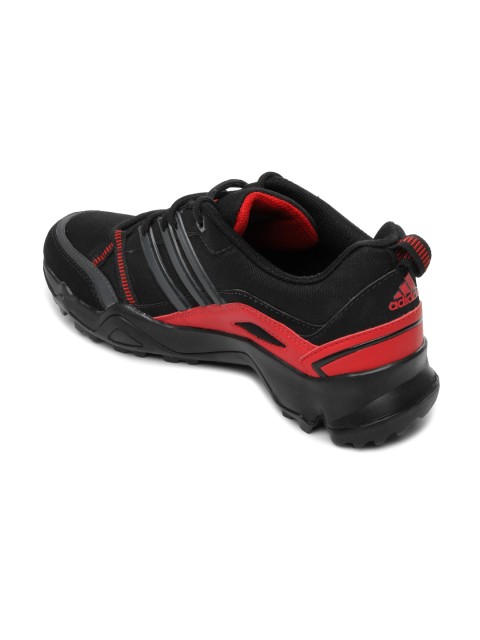 adidas woran black and red sports shoes adidas woran black and red sports shoes