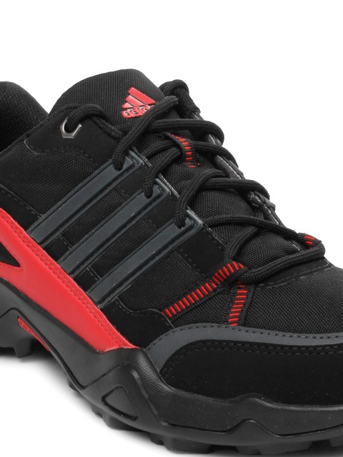 adidas woran black and red sports shoes adidas woran black and red sports shoes