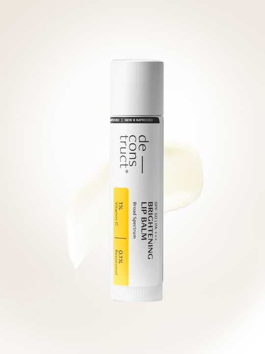 deconstruct Brightening Lip Balm SPF 50 Moisturizes & Brightens Lips- 4 g