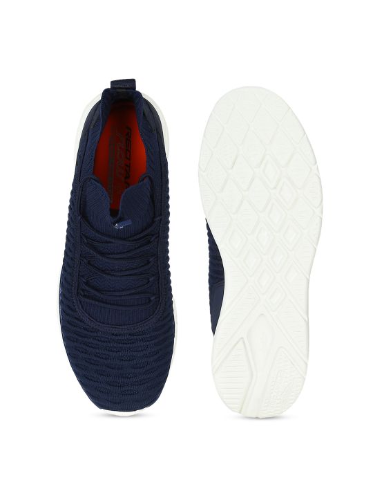 red tape men blue walking shoes