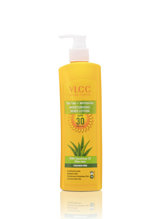 VLCC DeTan + WhiteGlo Moisturising Body Lotion SPF 3