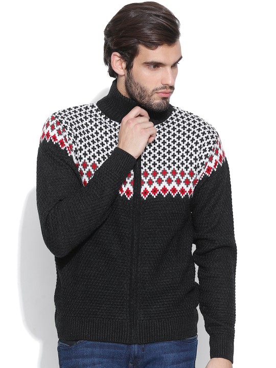 Black WSKDZ003 Cardigan M
