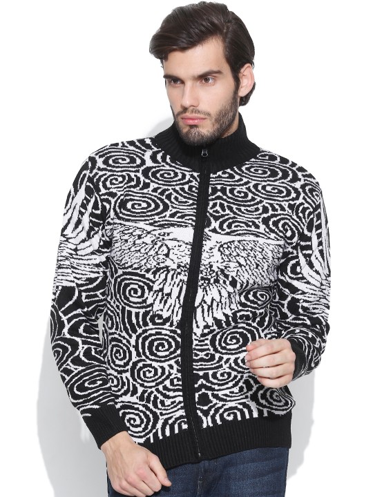 Sports 52 wear Black & White S52WSKDZ006 Cardigan M