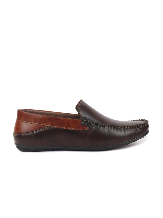 men brown loafers