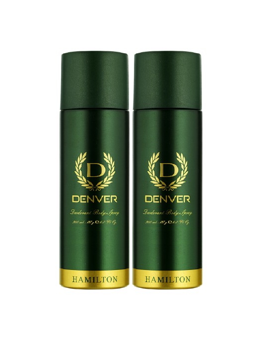 Men Set of 2 Hamilton Deodorant Body Sprays deal from myntra