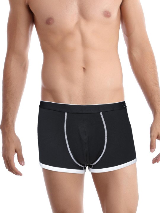 Black Low-Rise Trunks U8516D-001