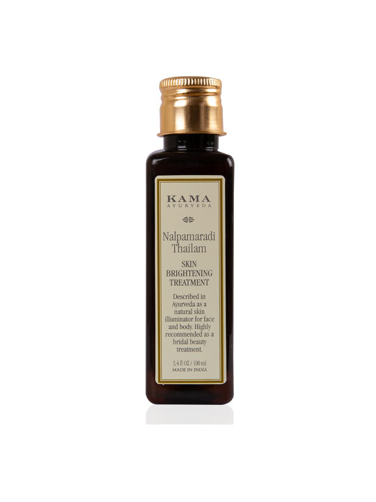 KAMA AYURVEDA Nalpamaradi Thailam Skin Brightening Treatment Sustainable Body Oil 100 ml