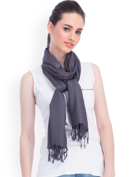 Dark Grey Stole