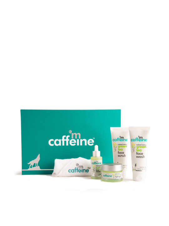 MCaffeine Quick Face Detox Gift Kit - Green Tea 290 ml