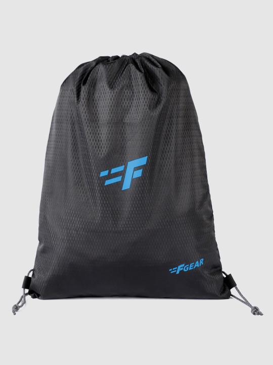 F Gear Unisex Black Solid String V2 Backpack